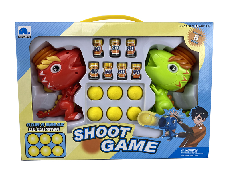 Air Pressure Cartoon Dinosaur Shoot Game