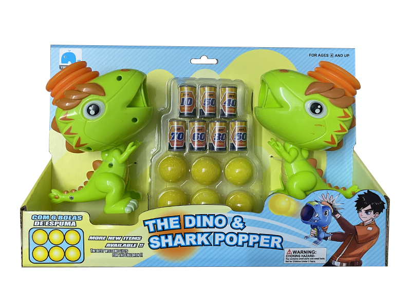 Air Pressure Cartoon Dinosaur Shoot Game