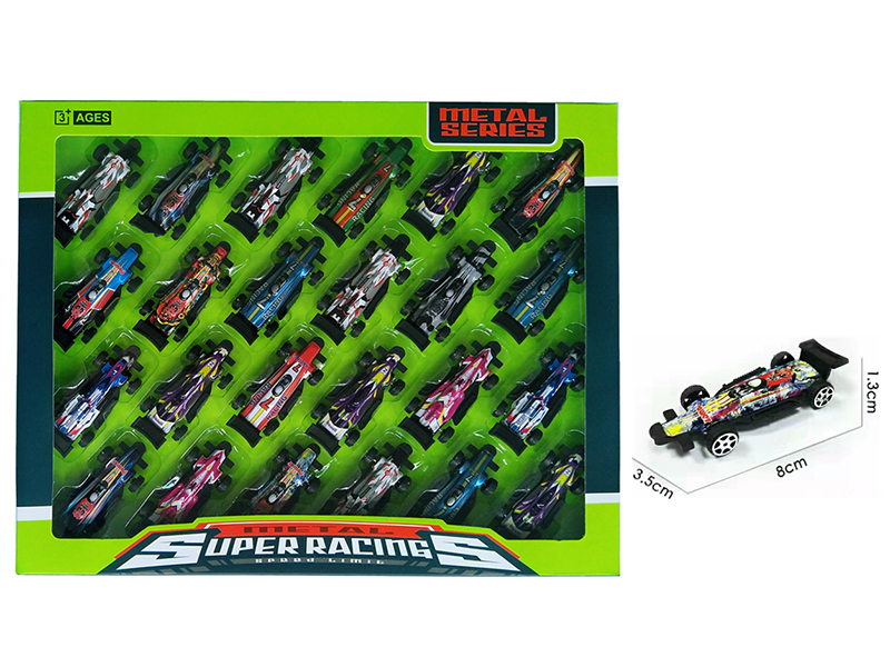 Metal Slide Cars 24pcs