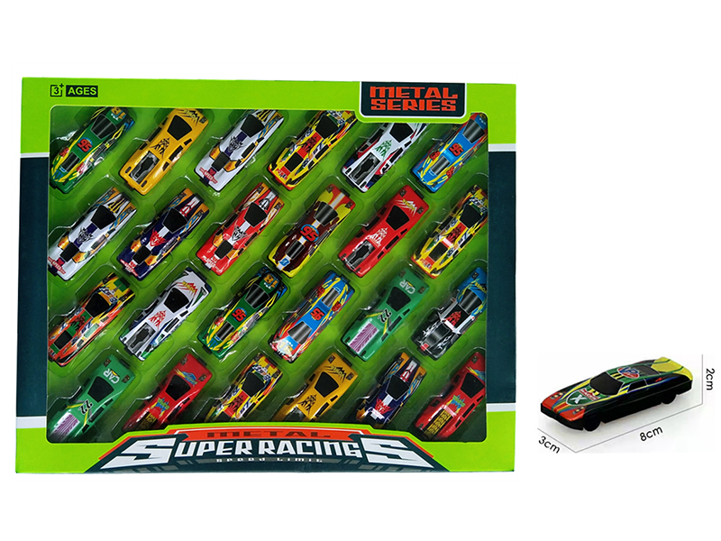 Metal Slide Cars 24pcs