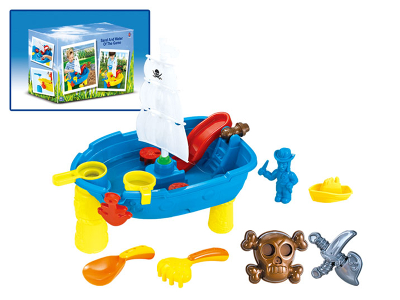 Beach Pirate Ship Toys