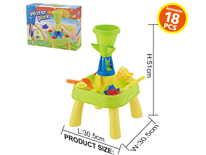 Sand & Water Table 18pcs