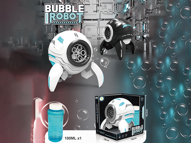 Sci Fi Mecha Five Hole Bubble Machine