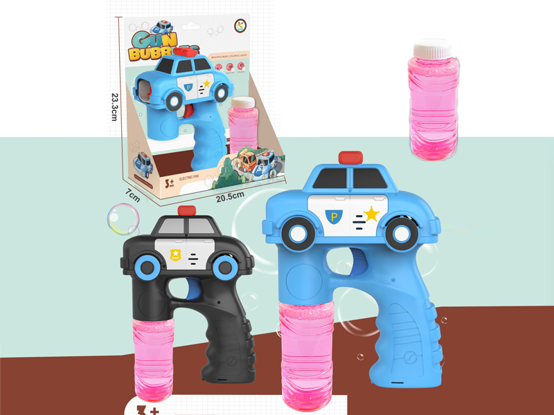 B/O Police Car Bubble Gun