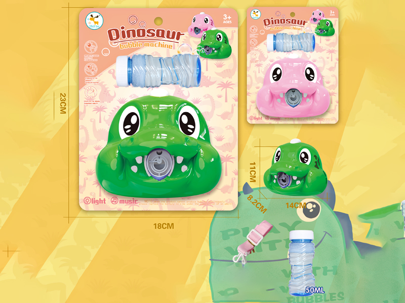 B/O Dinosaur Bubble Camera