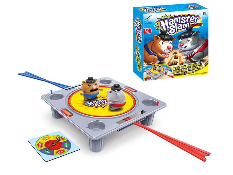 Magnetic Hamster Sumo Wrestling Game