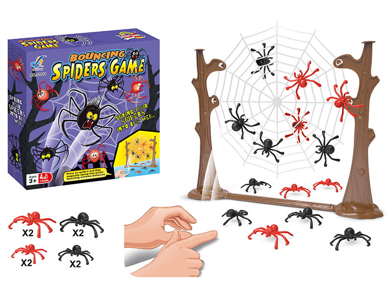 Bouncing Spiders Game