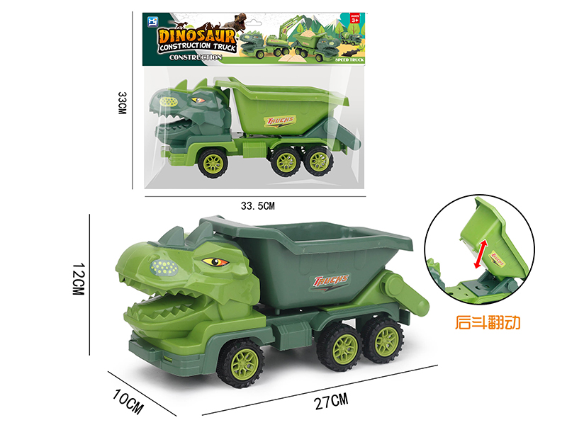 Friction Dinosaur Dump Truck