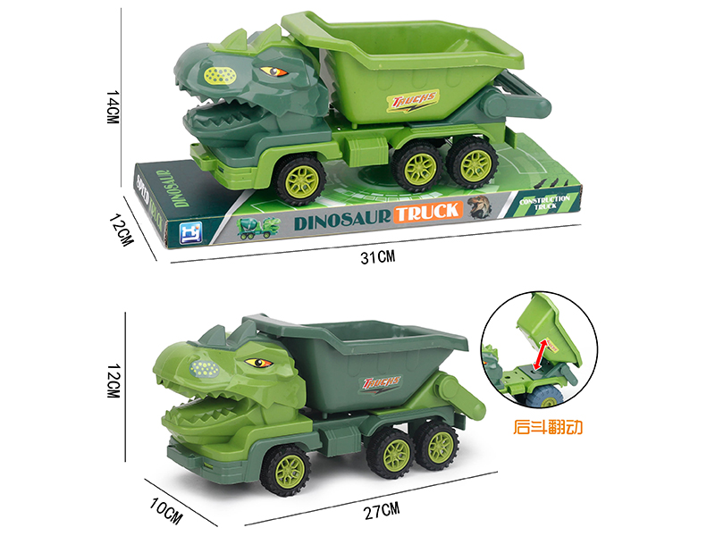 Friction Dinosaur Dump Truck