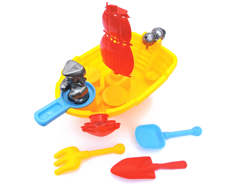 Beach Toys Pirate Ship 11PCS
