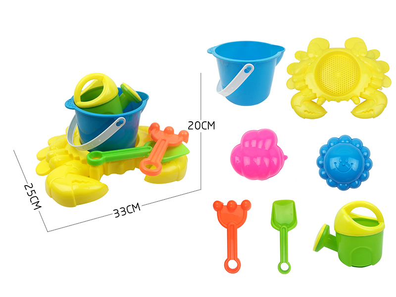 Crab Beach Toys 7pcs