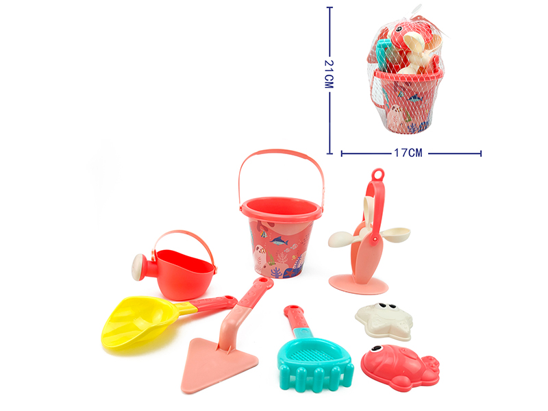 8pcs Beach Bucket Set