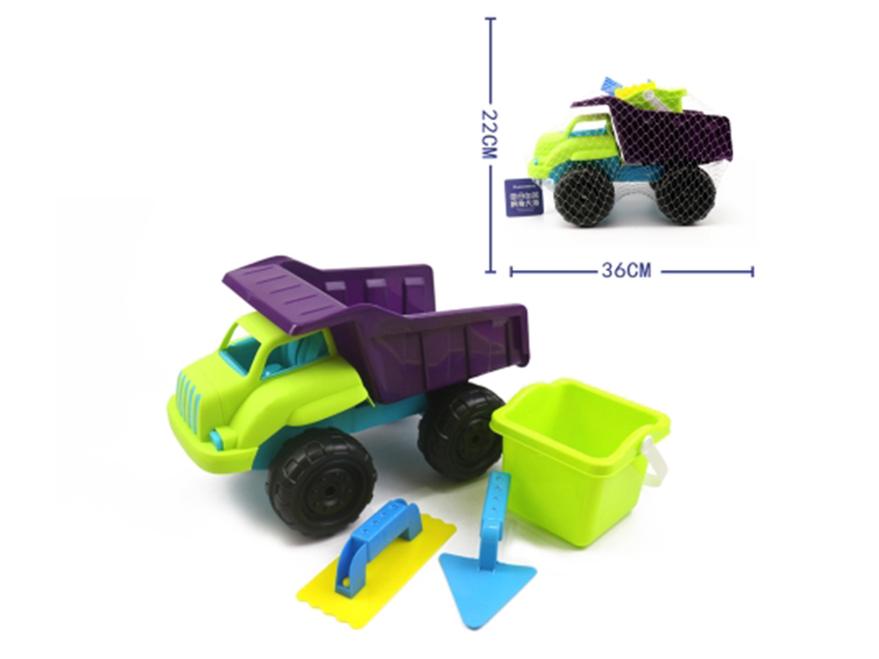 4pcs Beach Toys Car Set