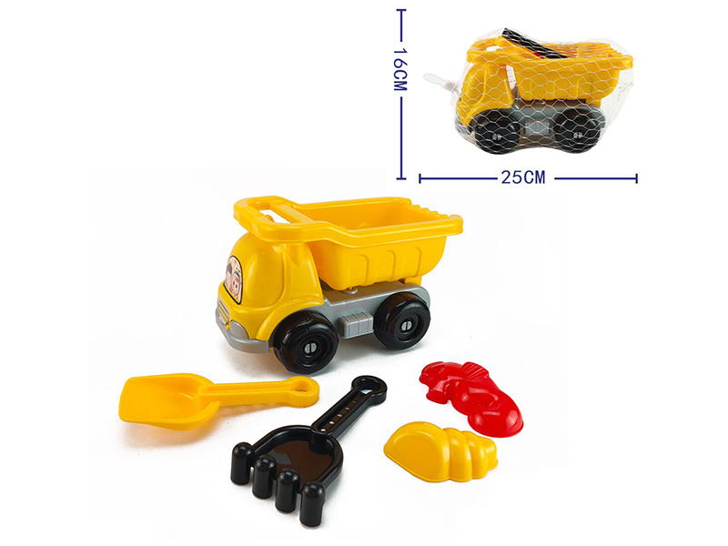 5pcs Beach Toys Car Set