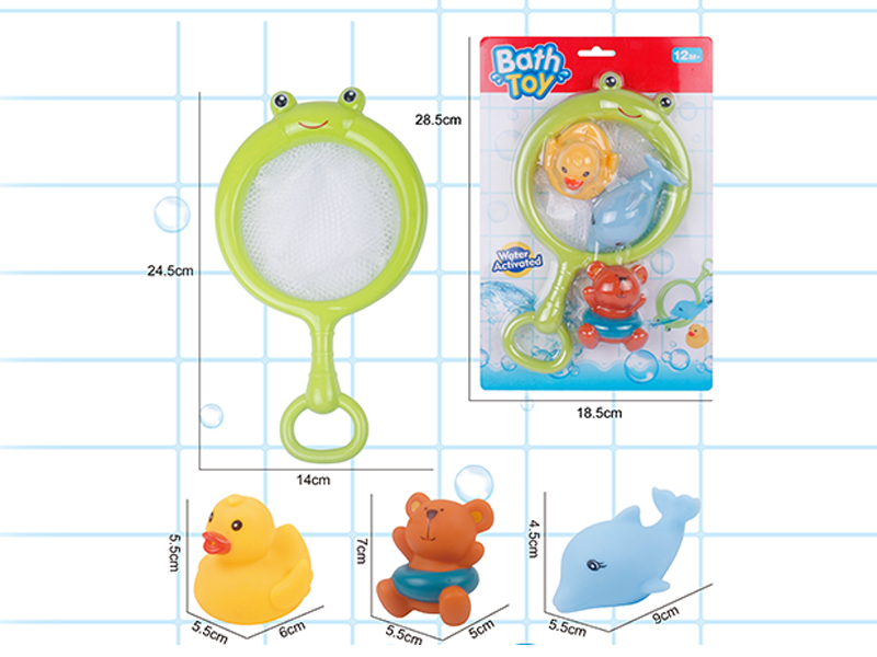 Frog Fishing Net Set