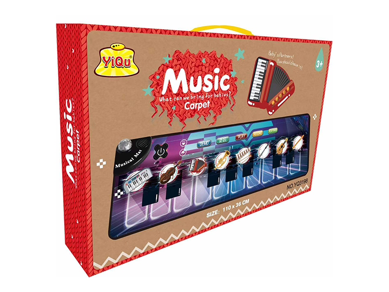 Musical Instrument Music Blanket (Non Slip Bottom Cloth)