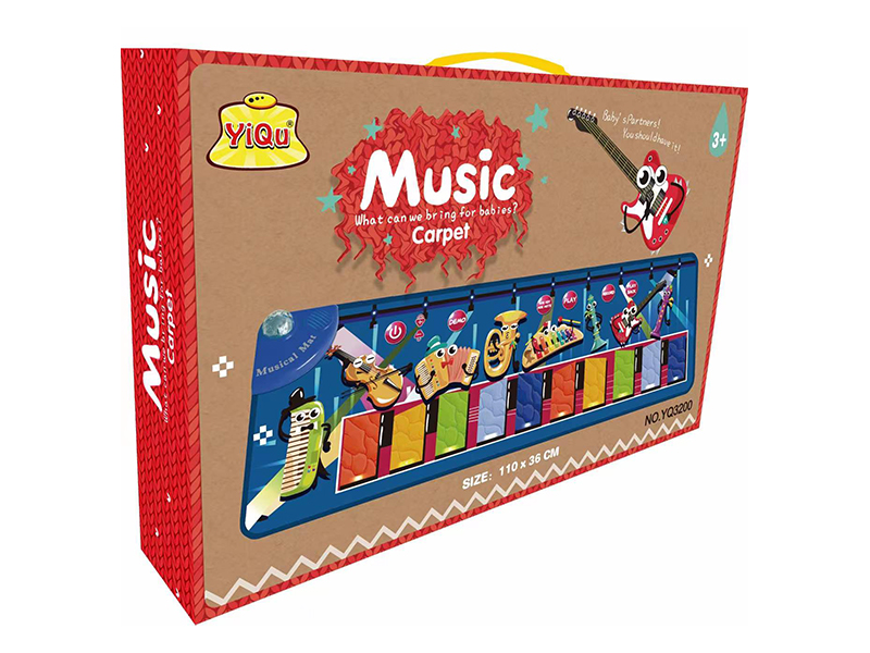 Musical Instrument Music Blanket (Non Slip Bottom Cloth)