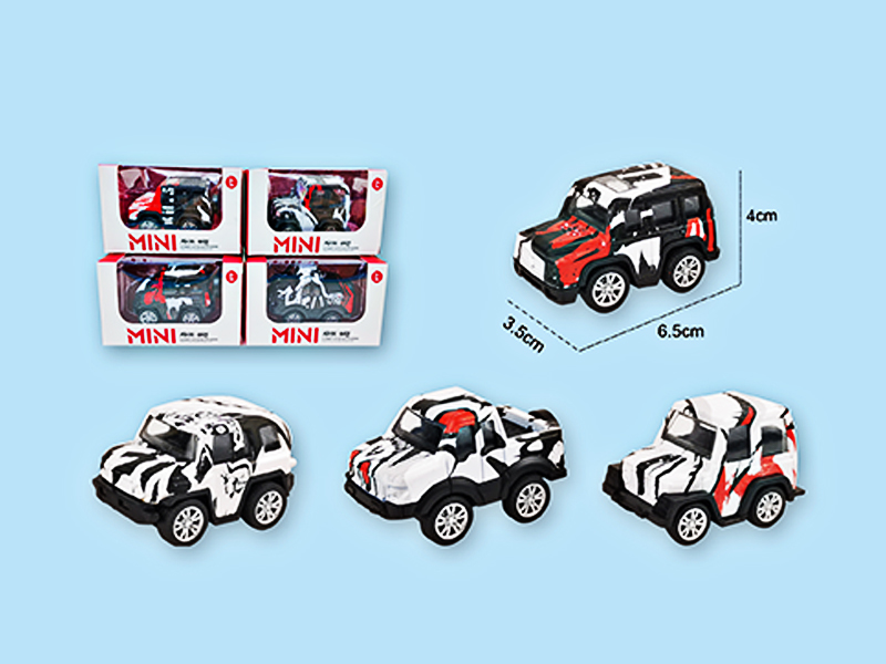 Pull Back Alloy Q Off-Road Vehicle