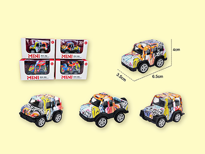 Pull Back Alloy Q Off-Road Vehicle