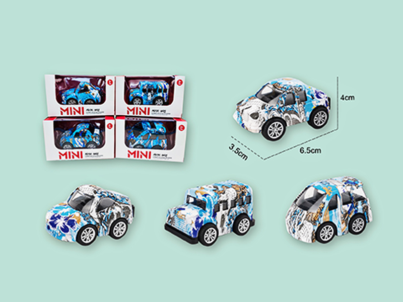 Pull Back Alloy Q City Car