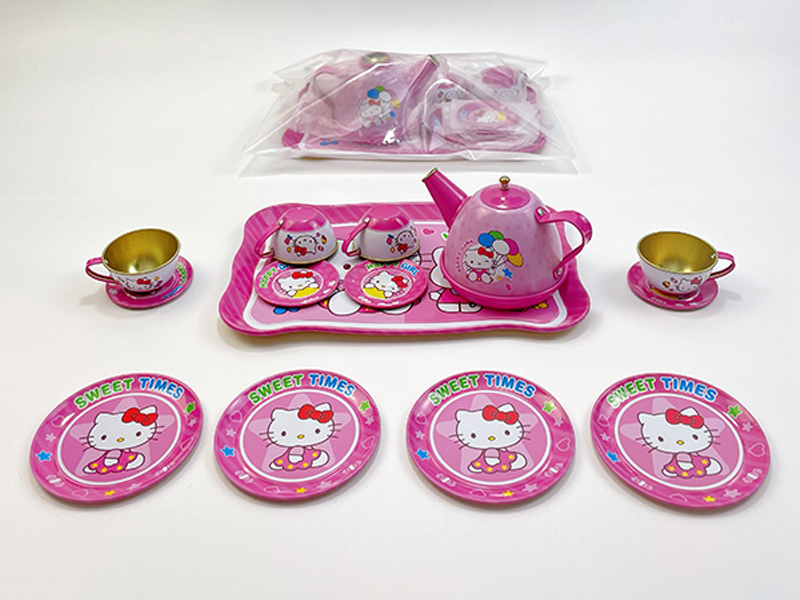 Kaidi Cat House Set Tea Set