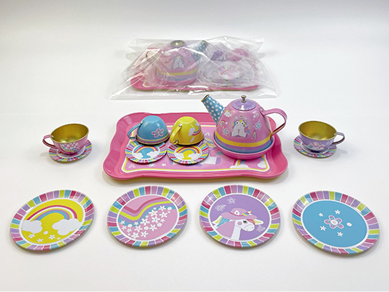 Pony Family Suit Tea Set