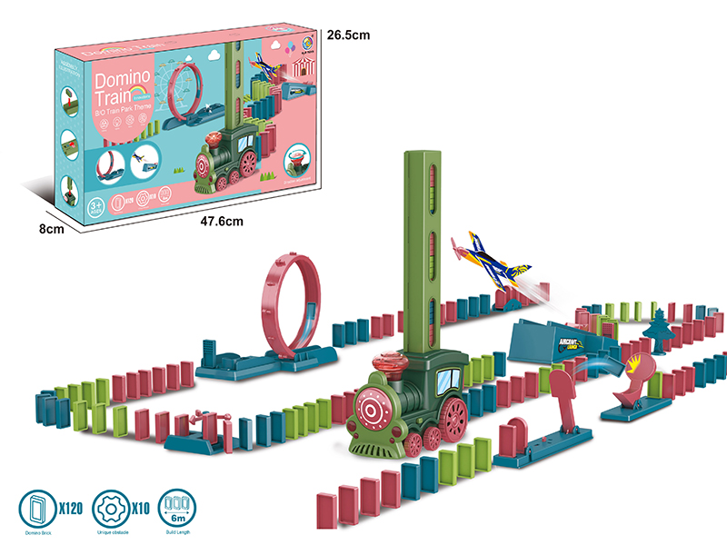 Dominoes B/O Train Park Theme