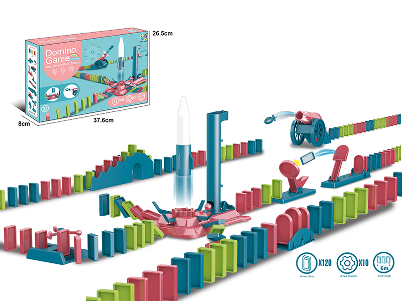 Dominoes B/O Train Park Theme