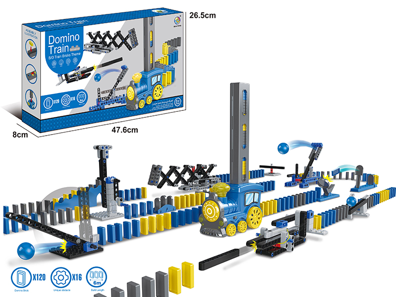 Dominoes B/O Train(Bricks Theme)