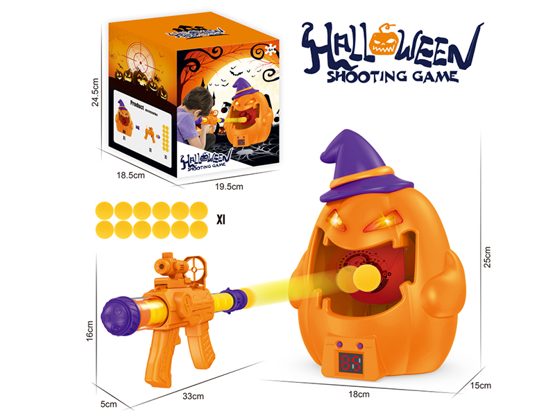 Pumpkin Shooting Target  Set