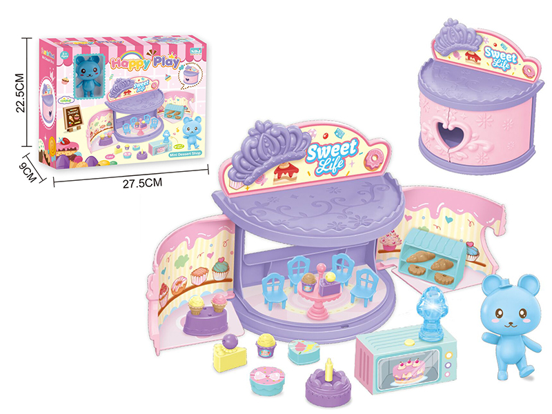 DIY Mini Dessert Shop(Light & Music)