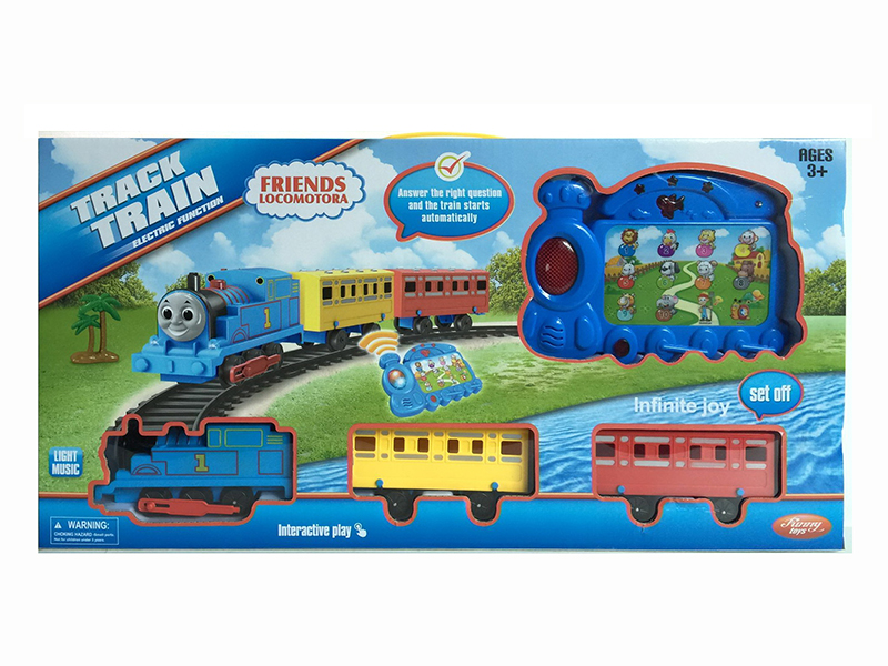 Thomas Remote Control Learning Interactive Rail Train(Light,Sound)