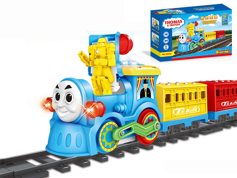 Thomas Electric Transformation Rail Train(Light,Sound)