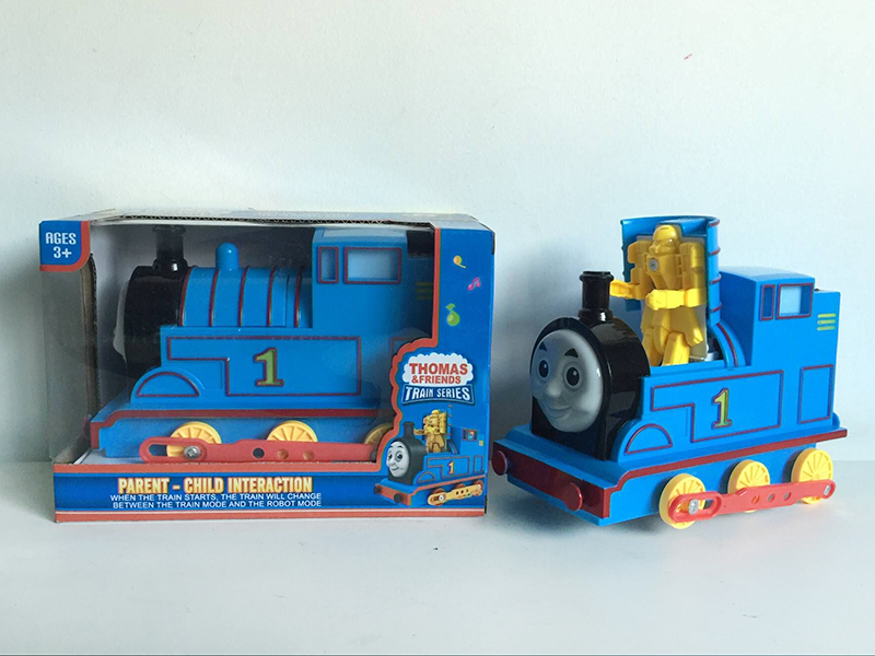 Thomas Electric Deformation Robot Locomotive(Light,Sound)