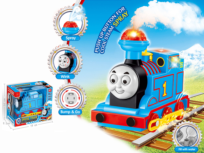 Thomas Electric Steam Smoke Train(Light,Sound)