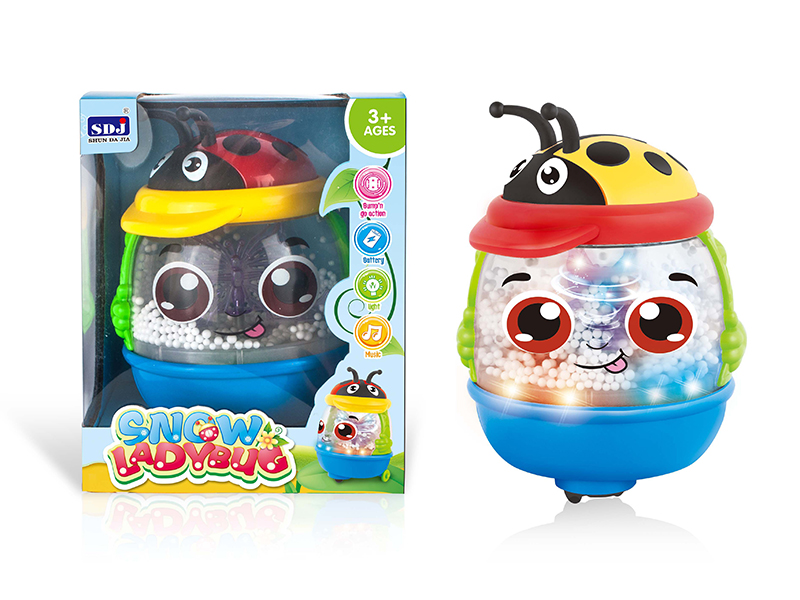 B/O Snow Ladybug(Light,Music)