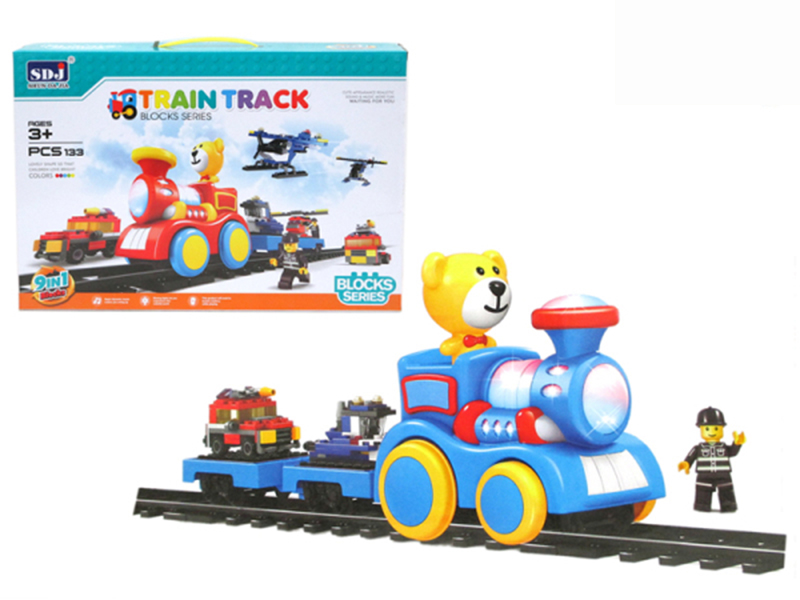 B/O Building Blocks Rail Train 3 In 1 (Light,Sound)
