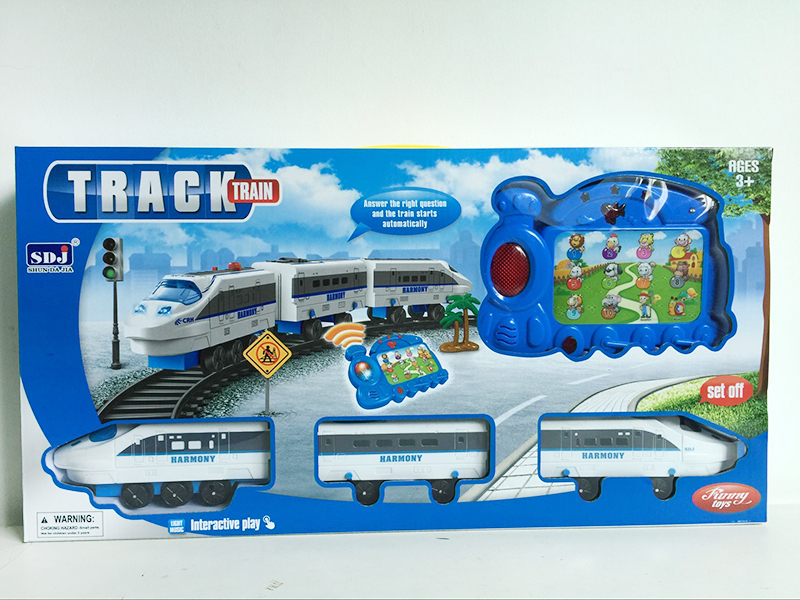 Remote Control Learning Interactive Rail Train(Light,Music)