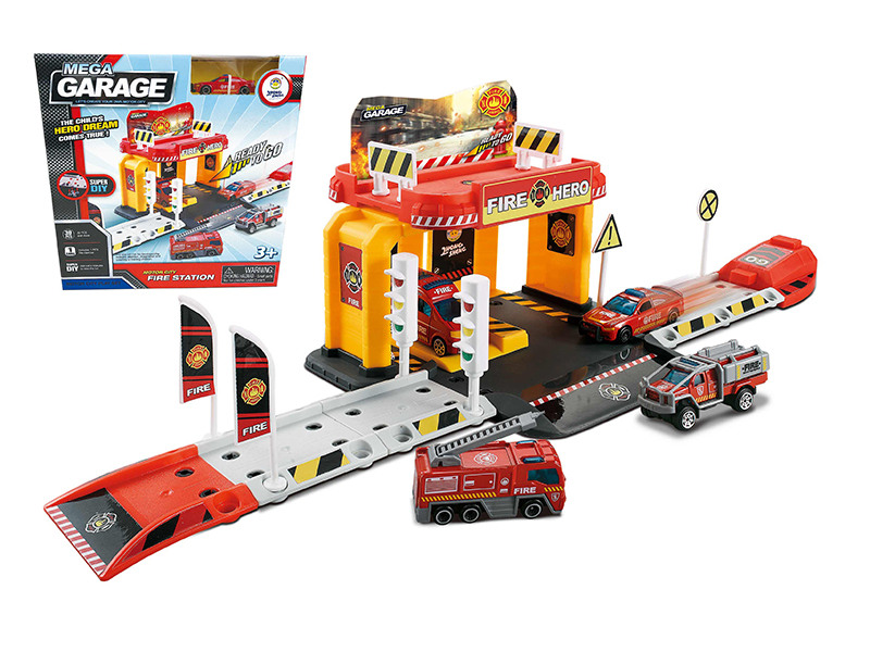 Fire Station (1 Alloy Car)