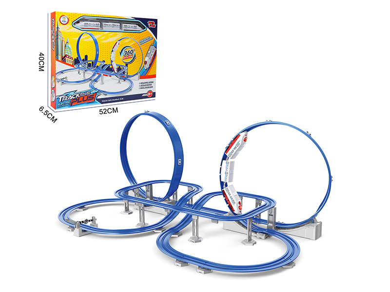 119PCS B/O Double Loop Rail Train