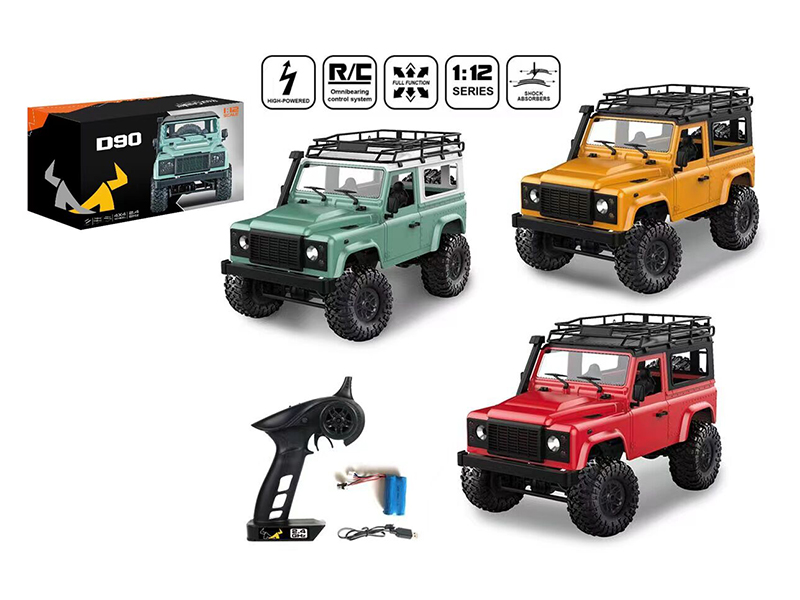 1:12 2.4G Remote Control Six-Wheel Drive Cross Country Car