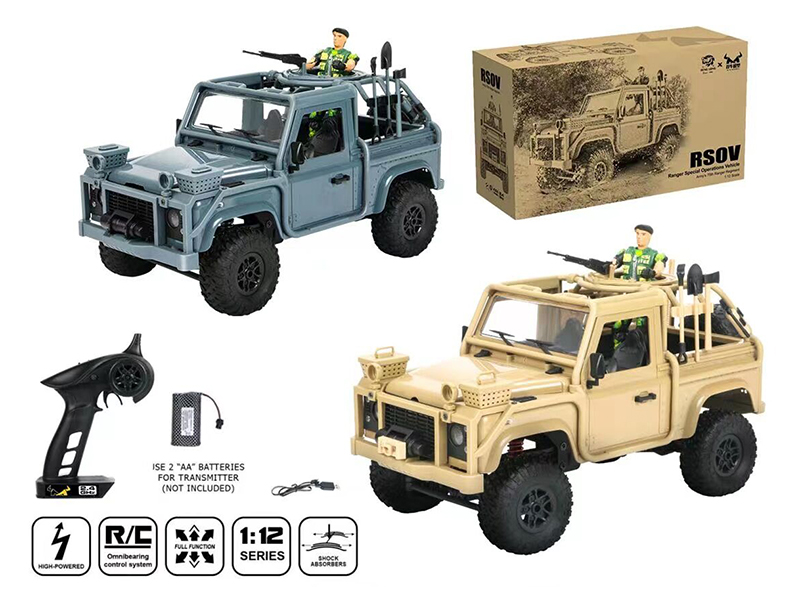 1:12 2.4G Remote Control Six-Wheel Drive Cross Country Car