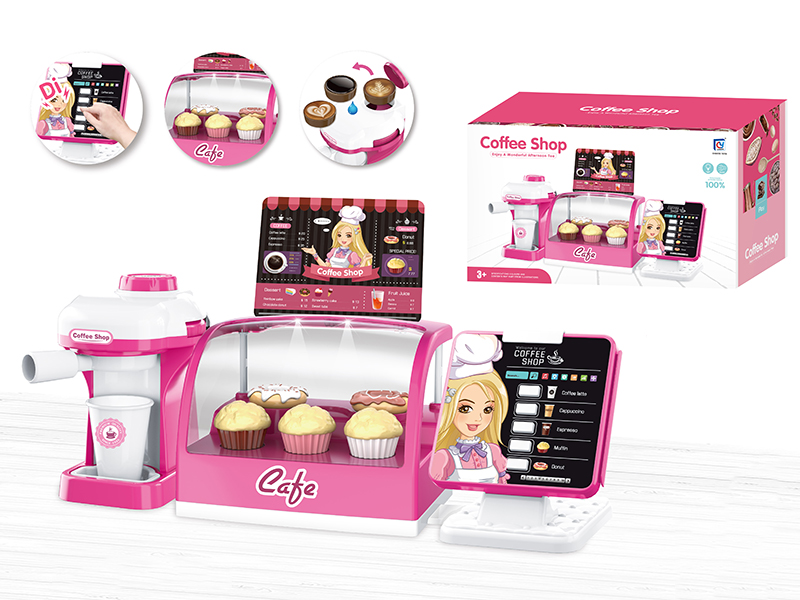 Coffee Machine,Dessert Counter,Ordering Table Set