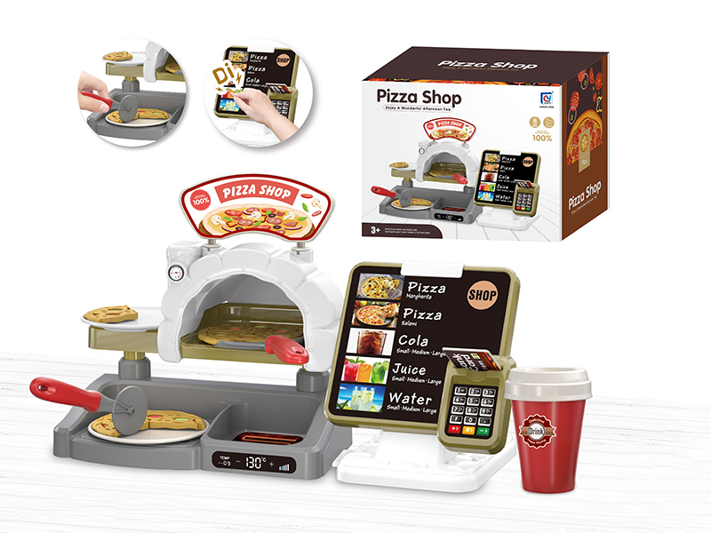 Golden Pizza Shop Set