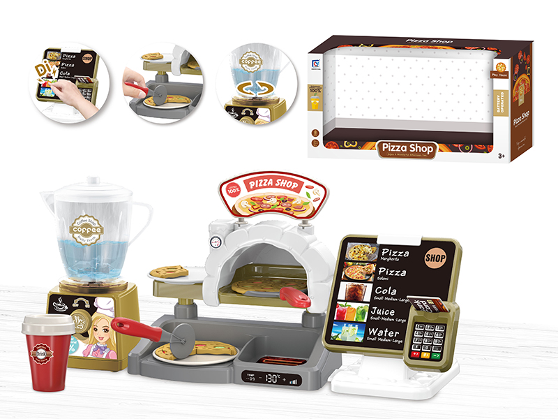 Liquidizer,Pizza Oven, Ordering Machine Set