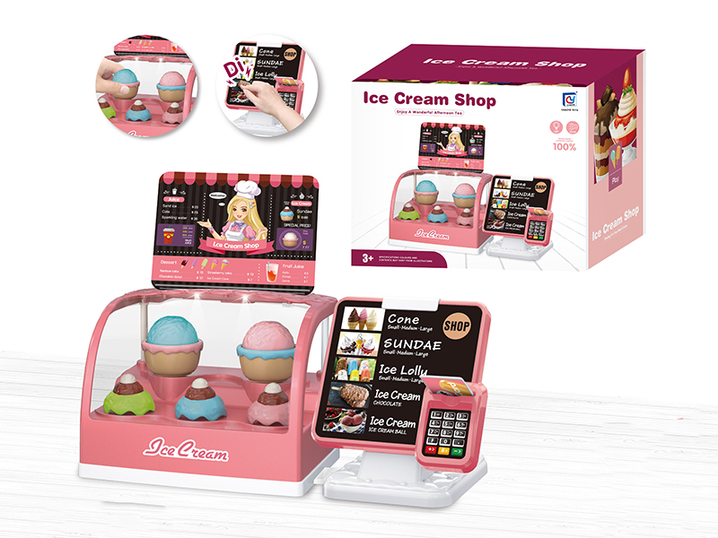 Ice Cream Counter,Ordering  Table Set