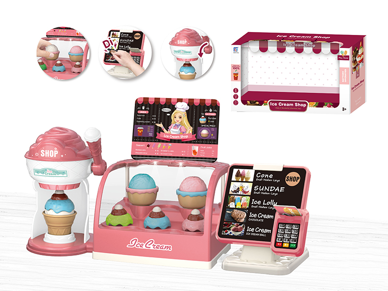 Ice Cream Machine,Ice Cream Counter,Ordering Machine Set