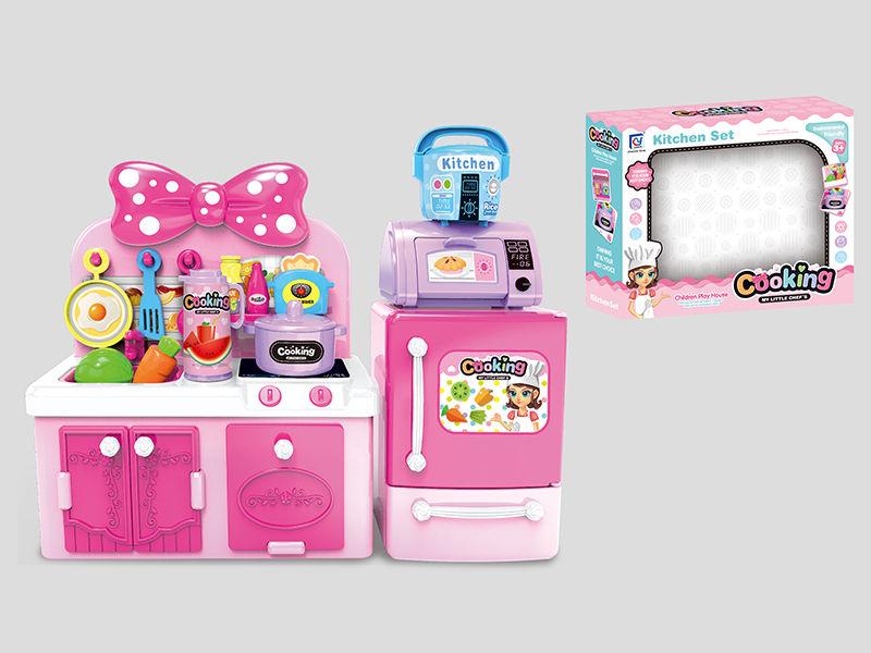 Pink Mini Kitchen Set