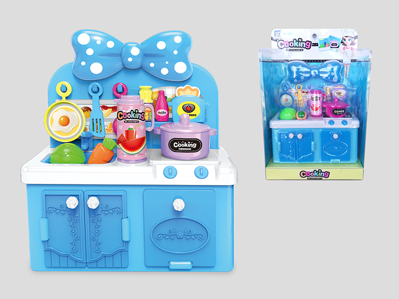 Blue Mini Kitchen Set