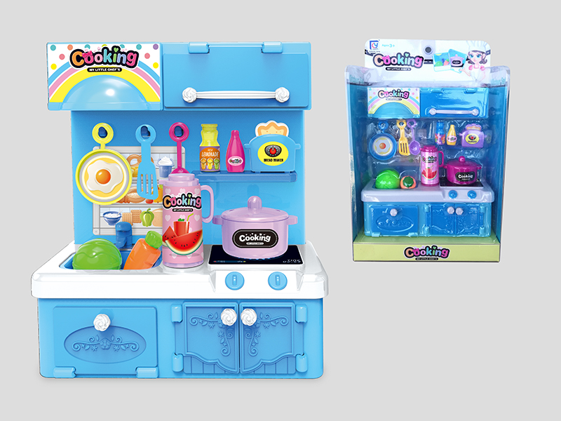 Blue Mini Kitchen Set